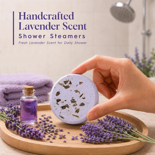 SWCANDY Lavender Shower Steamers 8 Pack, Home Spa Self Care