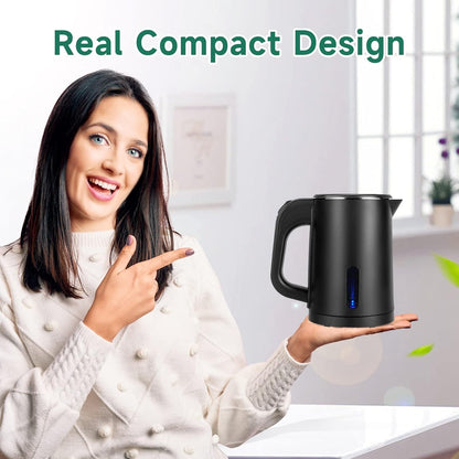 0.8L Small Travel Electric Tea Coffee Kettle