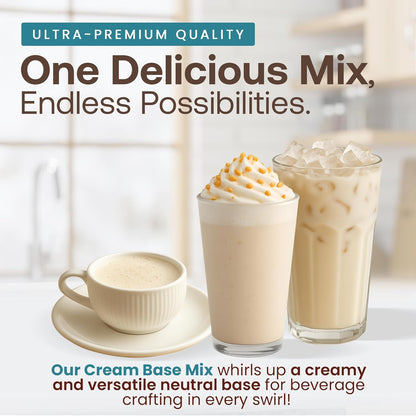 Café Essentials Matcha Green Tea Latte Frappe Mix – No Artificial Colors, Flavors, or Sweeteners – Shelf Stable – 51mg of Caffeine – Great for Hot, Iced, & Frozen Frappes (3.5 lb Bag, 30 Servings)