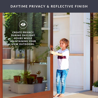 Blackout Light Effects Window Privacy Film by Artscape - Light Blocking Blackout Film, Static Cling, Full Coverage Privacy, Light Control, Helps Create a Calm, Focused Space - 17.72 x 72 Inch