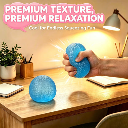 Squishy Fidget Toys for Adults, Stress Balls (Blue)