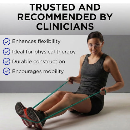 THERABAND Professional Resistance Bands Set, 7 Pack 6 ft Exercise Bands for Working Out, Stretch Bands for Physical Therapy, Pilates & Full Body Workout, Levels 1–7