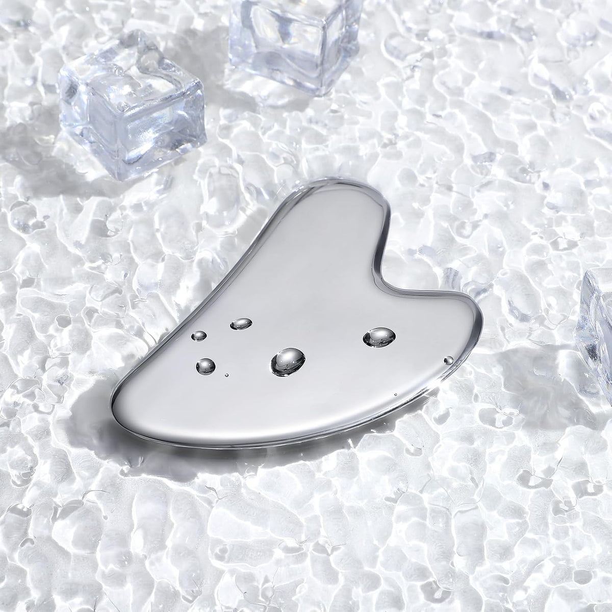 rosenice Gua Sha Facial Tools Guasha Tool Gua Sha Jade Stone Manual Massage Sticks for Jawline Sculpting and Puffiness Reducing for Face Body Tensions Reduce Festive Gifts