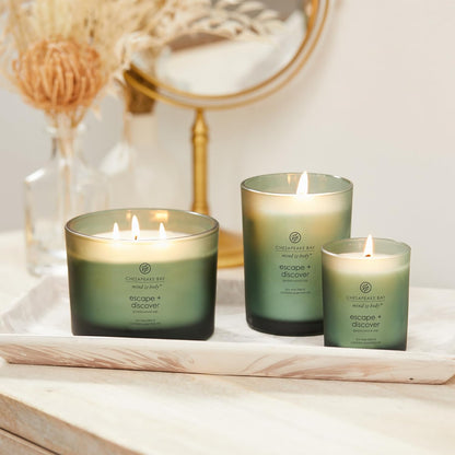 Chesapeake Bay Candle Scented Candle Serenity + Calm (Lavender Thyme) Coffee Table Home Décor