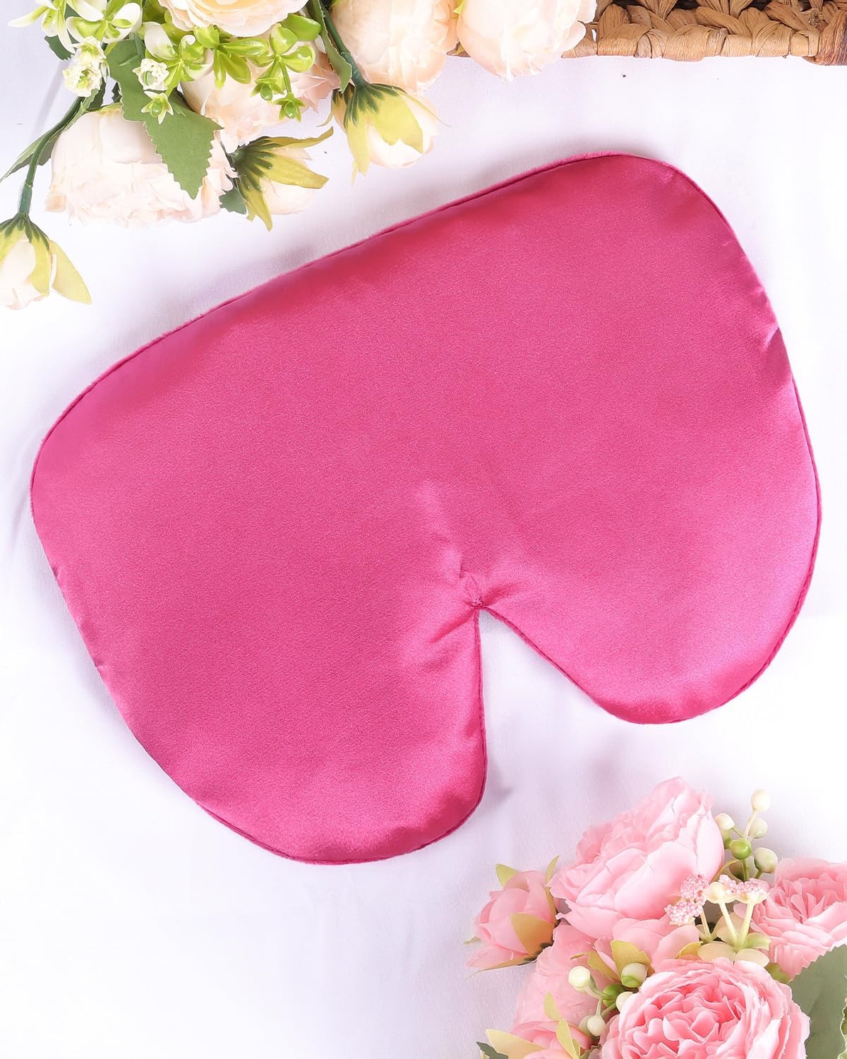 Weighted Sinus Mask, Warm Cold Compress Eye Mask for Dry Eyes, Migraine, Sinus Pressure Relief, Stress, Eye Pillow Microwavable Face Heating Pad for Puffy Eyes, Self-Care Gifts for Women (8x7 Inch)