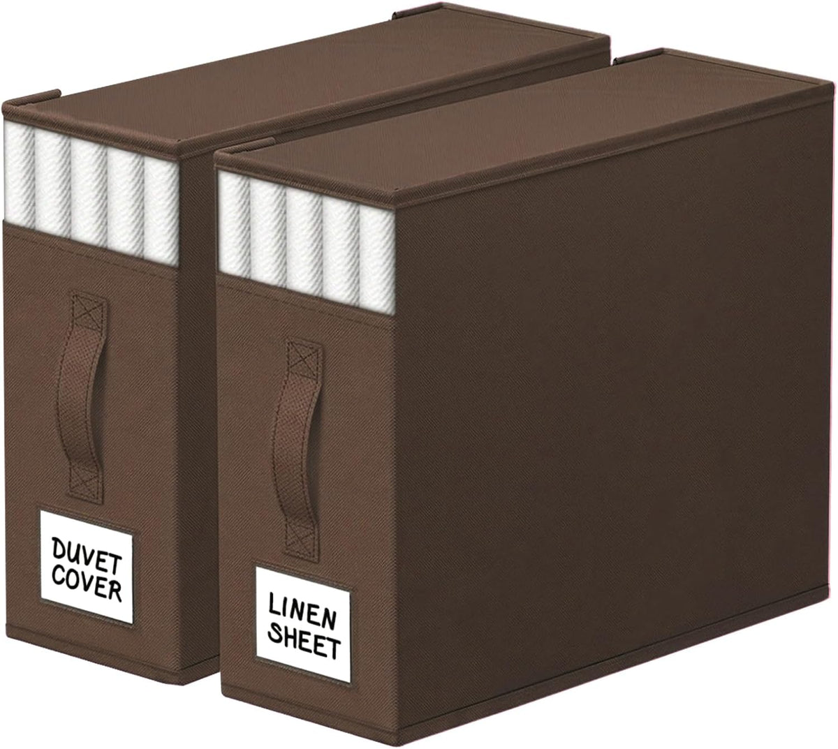 StorageTastic Bed Sheet Closet Organizers and Storage Under Bed Storage