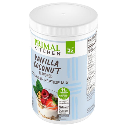 Primal Kitchen Matcha Collagen Keto Latte Powder, Sugar-Free Collagen Peptides, 9.33 Ounces