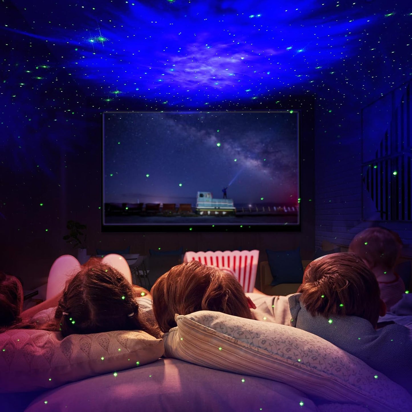 Star Projector Galaxy Night Light - Astronaut Space Projector, Starry Nebula Ceiling LED Lamp with Timer and Remote, Kids Room Decor Aesthetic, for Christmas & Birthdays