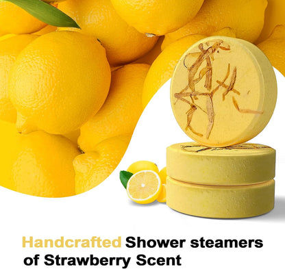Shower Steamers Aromatherapy Birthday Gifts for Women - SWCANDY 8 Pcs Travel Essentials, Hotel Shower Spa Holidays Mom Wife Grandma Sister Her Self Care Relaxation with Natural Essential Oils Home