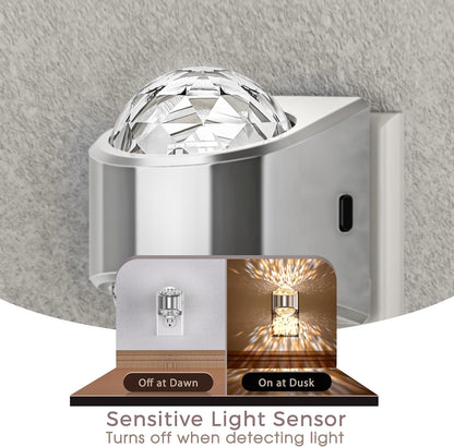 Briignite Night Light,Night Lights Plug into Wall,LED Projector Night Light