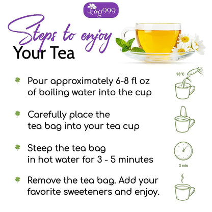 120 Bags Premium Turmeric Ginger Cinnamon Tea, Improve Digestion, Support Brain, Weight, Skin and Sleep, Eco-Conscious Tea Bags and Premium Natural Ingredients. Turmeric Ginger Herbal Tea. No Sugar, No Caffeine, No Gluten, Vegan.