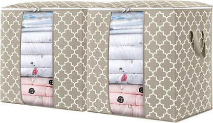 Storage Bags 3 Pack 100L Clothes Organization and Storage Containers