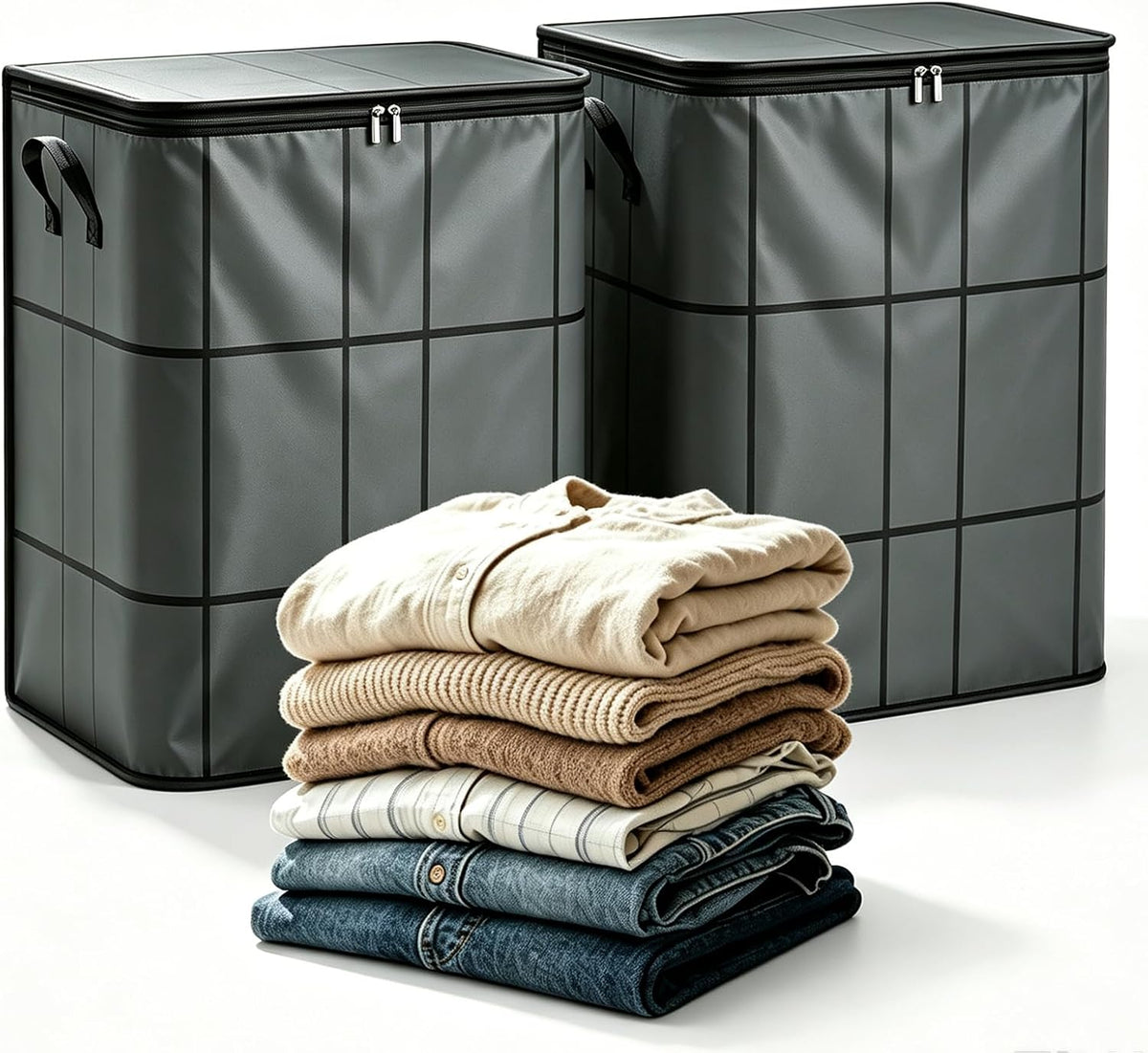 XXL Foldable Storage Bag with Reinforced Handles (3)