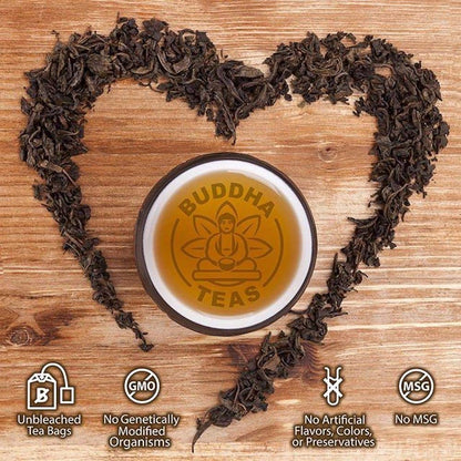 Buddha Teas Zenergy Blend - OU Kosher, USDA Organic, 18 Bleach-Free Tea Bags