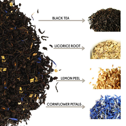 The Tea Spot Earl of Grey Black Tea | 15 Tea Bags