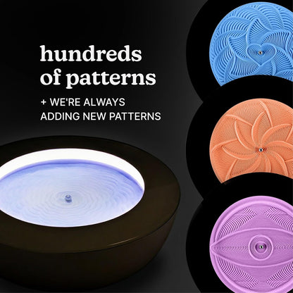 Homedics Drift 11” Sandscape – Version 2.0 with Updated Connected Experience, Smart Wi-Fi Zen Table Décor, LED Ambient Light, Modern Sand Art for Relaxation & Mindfulness, Home & Office Calm Décor