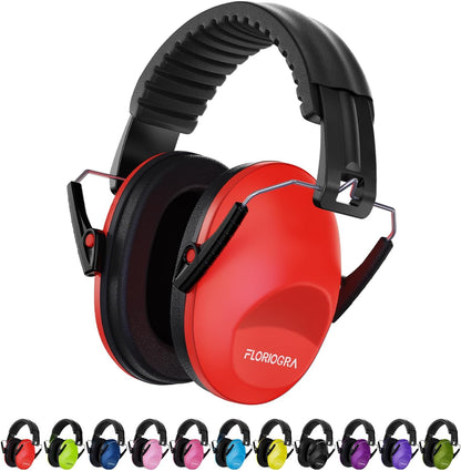 Floriogra Noise Cancelling Headphones for Kids, Kids Ear Protection 28dB SNR Noise Reduction Ear Muffs for Toddler/Children, Hearing Protection for Monster Jam, Concerts, Fireworks