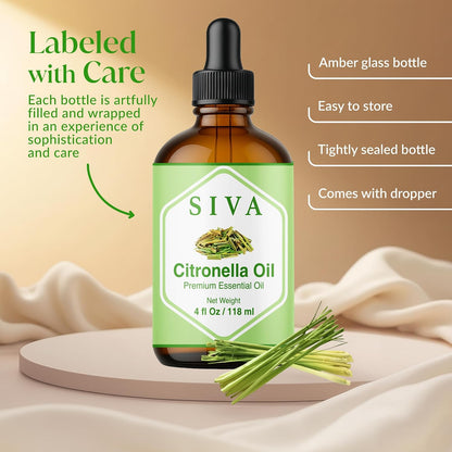 Siva Lavender Essential Oil, Huge Bottle, Large Size, 16 Fl Oz (473 ml)