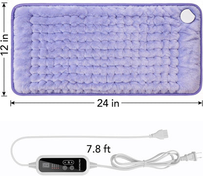 Extra Large Heating Pad for Back Pain Relief - 33"x17"Electric Heating Pad