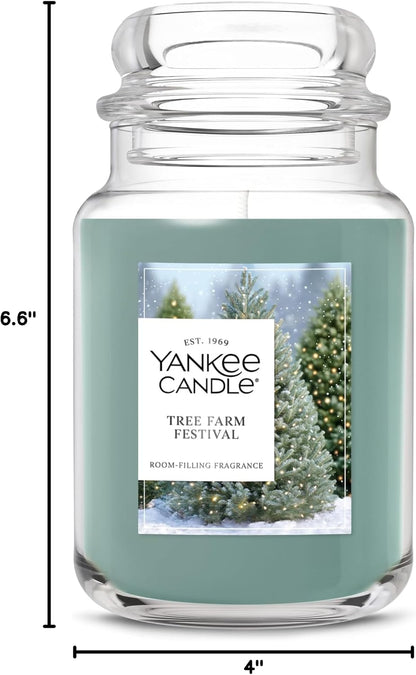 Yankee Candle Balsam & Cedar Scented Candle, 22oz Large Jar