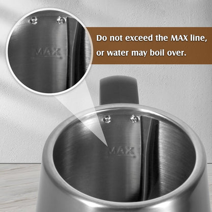 Gooseneck Kettle，0.8L Temperature Control Electric Tea Kettle