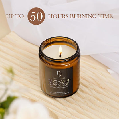 Scented Candles for Home Scented Aromatherapy Candles, 4 Pack 28 Oz Soy Wax Candle Gift Set Valentine's Day Gift for Women Men (Lavender/Vanilla//Sandalwood Rose/Moroccan Amber)