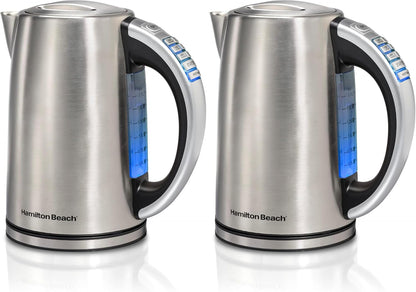Hamilton Beach 1.7 Liter Electric Tea Kettle, Water Boiler & Heater