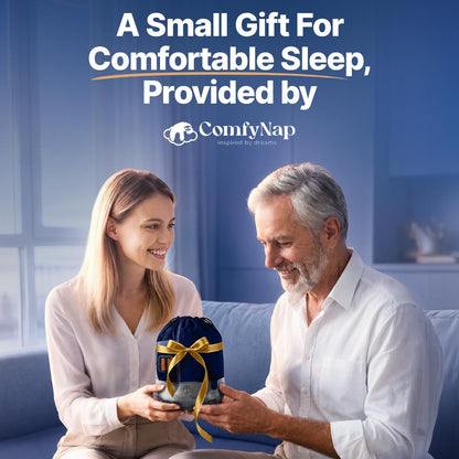 ComfyNap® Versatile Travel Neck Pillow for Airplane [Patented], 9 Positions in 3 Techniques, Plane Pillow with Pure Memory Foam, Travel Pillow with HeadRest Flight Sleep, Travel Essential - Mercury