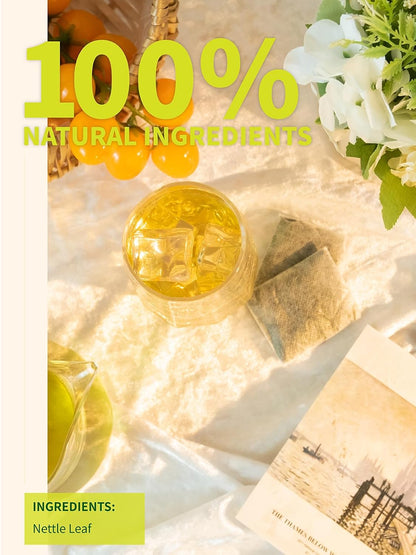 TeeLux Nettle Leaf Tea Bags, Stinging Nettle Tea, Caffeine Free, 100 Count