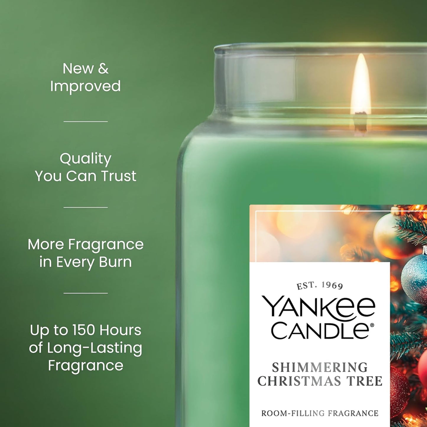 Yankee Candle Balsam & Cedar Scented Candle, 22oz Large Jar