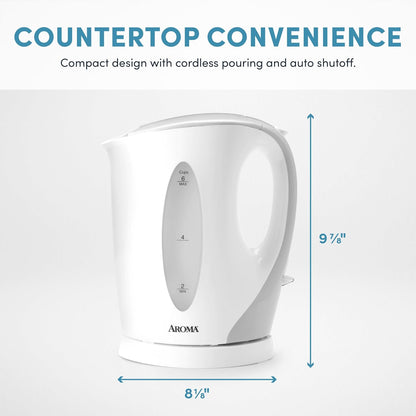 AROMA® 1.5L / 6-Cup Electric Tea Kettle