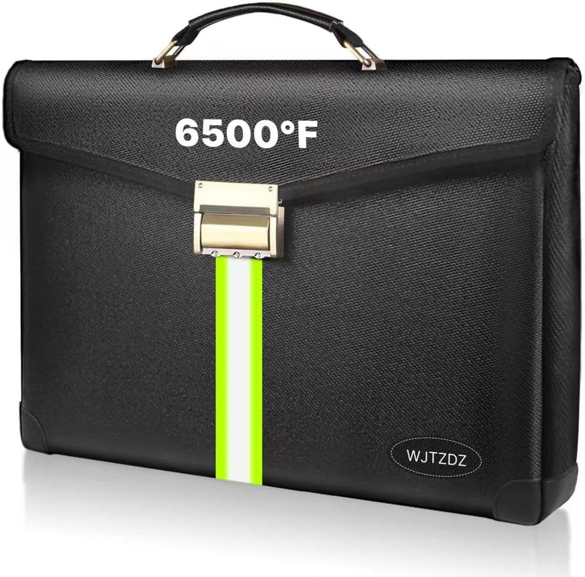 Upgraded Fireproof Money Bag,10 Layers of Heat Insulated Materials 6500°F