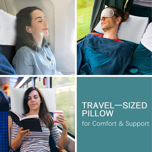 BETU Cooling Pillow Queen Size, Shredded Memory Foam Pillow for Hot Sleepers, Adjustable Firm Soft Support Pillows, Cool Bed Pillows for Side Back Stomach Sleeping Sleepers, gifts for boyfriend, White