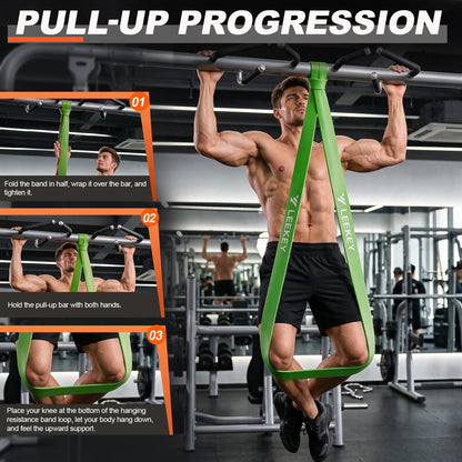 Resistance Bands for Pull Up Assist, Stretch Bands & Exercise Workout Set