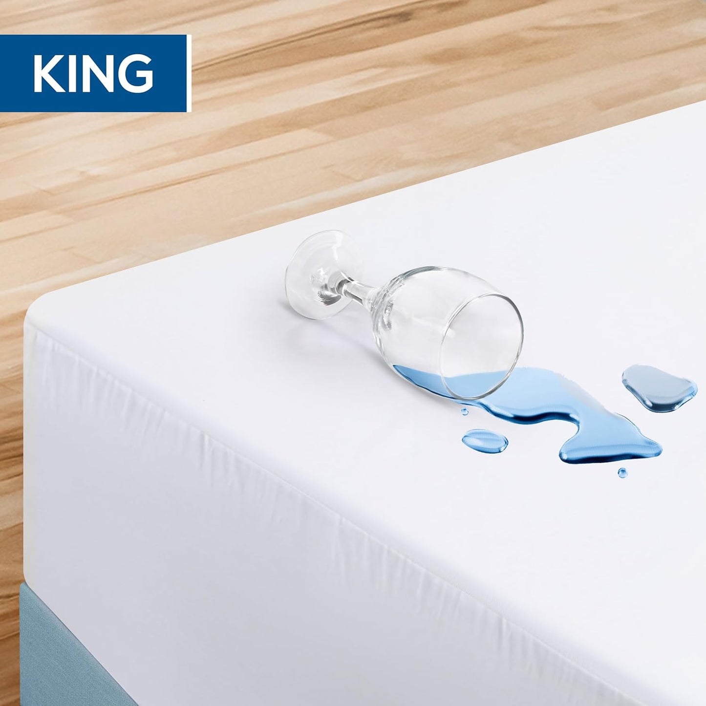 Utopia Bedding Premium Waterproof Bed Bug Mattress Cover, Twin Zippered Mattress Protector, 8 Inches Deep, Dust Mite Proof 6-Sided Mattress Encasement for Bed