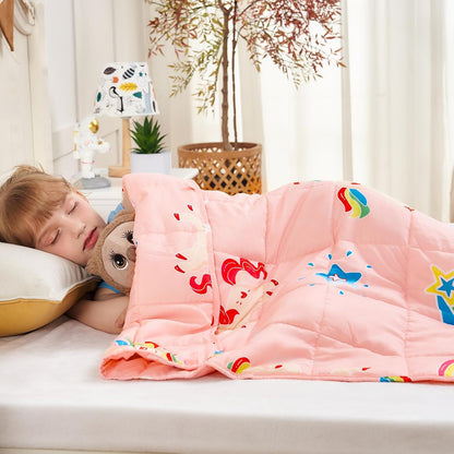 yescool Weighted Lap Pad 2 Pounds Weighted Lap Blanket, Space Plane Small Weighted Blanket, Weighted Throw Blanket Gifts for Travel Indoor Outdoor, 20"x30"