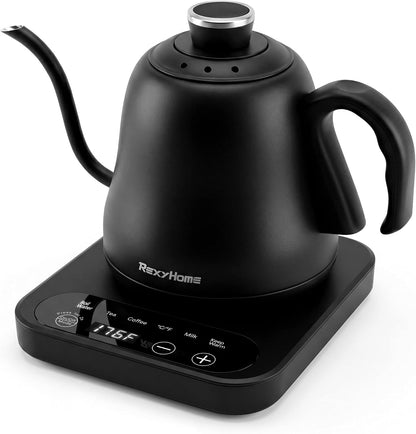 Gooseneck Electric Kettle Temperature Control: 316L Stainless Steel Inner