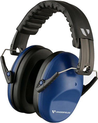 Vanderfields Hearing Protection Ear Muffs - Over 31 dB (2K Hz) Broad Noise Cancelling Sound Reduction Earmuffs for Kids 3-12