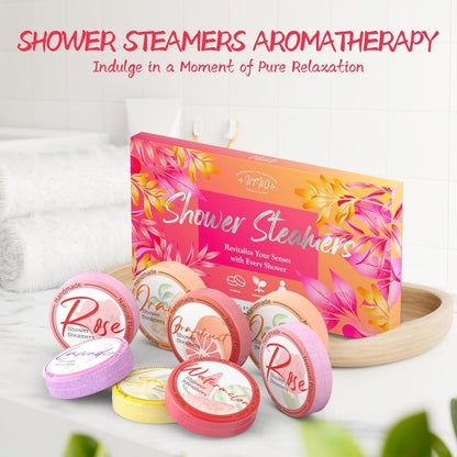 Shower Steamers Aromatherapy 8 Pack - Gifts for Women, Shower Bombs with Essential Oils, Self Care and Stress Relief Stocking Stuffers, Relaxation Birthday Gifts for Women and Men
