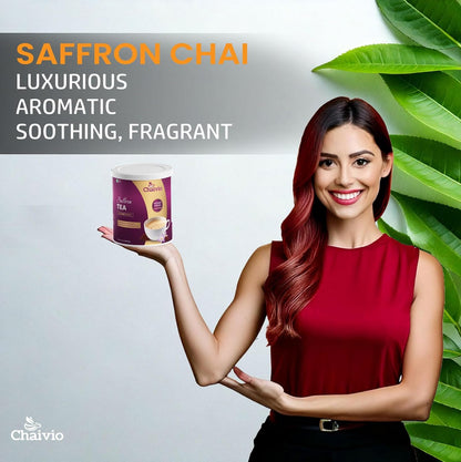 Chaivio Masala Chai Tea Latte, Unsweetened Instant Powder, Authentic Chai-with Natural Ingredients, No Preservatives, Tea Powder, Quick and Healthy Chai(1 lb)