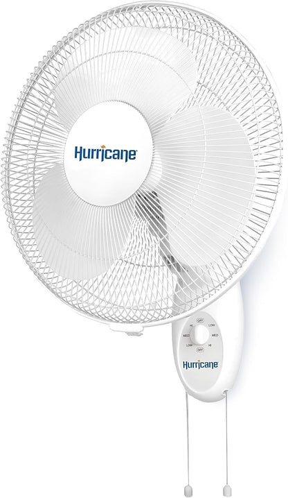 Hurricane Classic 6 Inch Clip Fan, 2 Speed Portable Desk Table Fan with Tilt, White