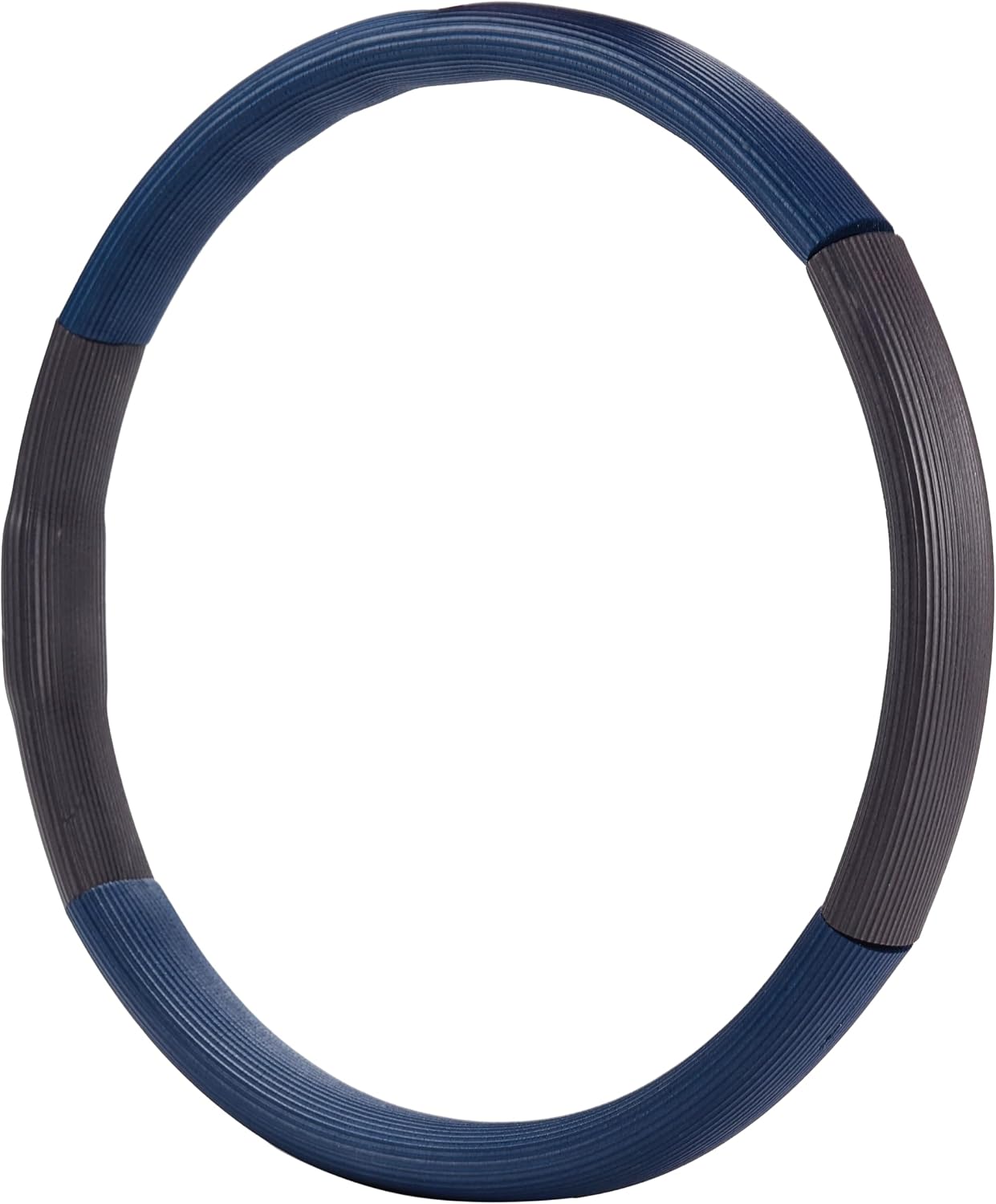 AeroPilates 12 in Magic Circle Ring with Workout Guide for Pilates Workouts | Workout Guide Included; Lightweight with Soft Cushioned Cover; Arms; Chest & Core; Strengthens Thighs