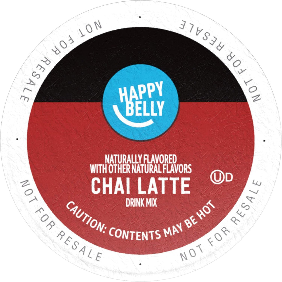 Amazon Brand - Happy Belly Tea Pods Compatible with 2.0 K-Cup Brewers, Chai Latte, 24 Count (Previously Solimo)