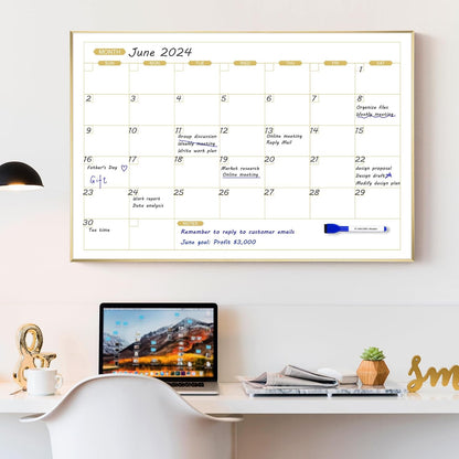 ARCOBIS Monthly Calendar Whiteboard