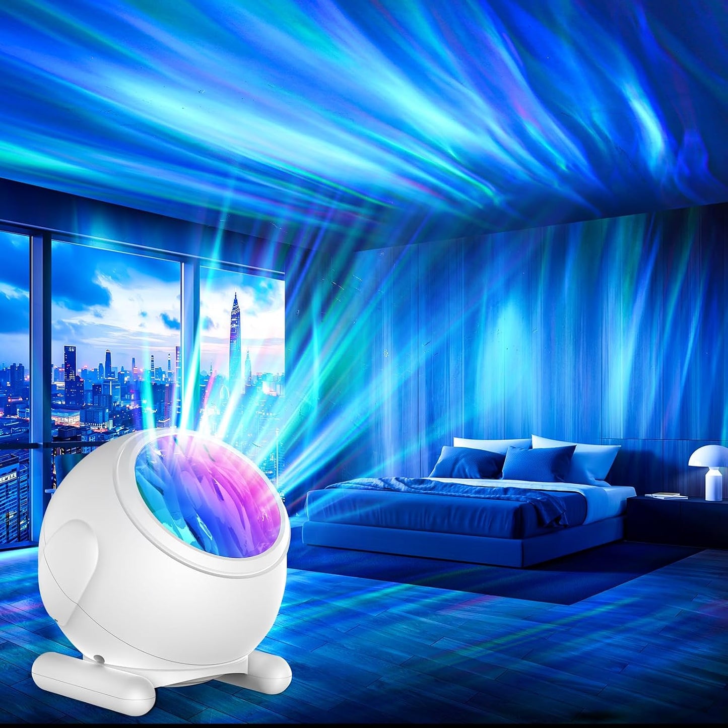Northern Lights Projector, LED Night Light Aurora Projector with Timer and Remote, Room Decor, Gifts for Kids, Adults, Christmas, Birthday