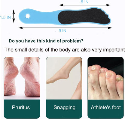 10 Pack Foot File, Professional Foot Callus Remover Sandpaper Pedicure Tools, Double Side Foot Scrubber, Sander for Dead Skin Foot Rasp Pedicure for Women Mother Family Manicure Beauty Shop Spa