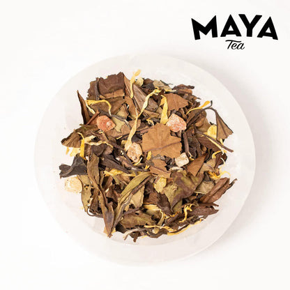 Maya Tea Sweet Peach White Tea Sachets, Contains Caffeine, All Natural, Pack of 20