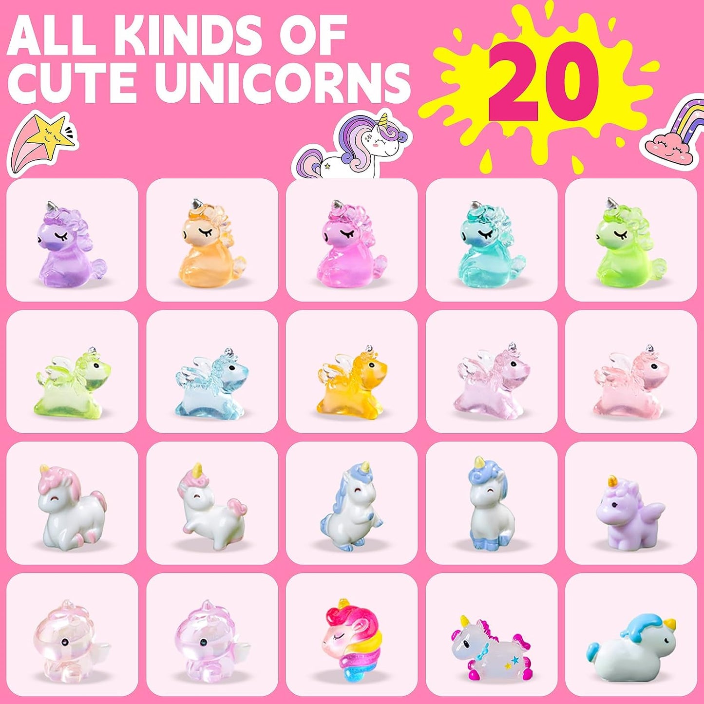 20 Pack Bath Bombs for Kids with Surprise Inside Bubble Bath Toys Organic Natural Bath Bombs Set Easter Basket Stuffers Birthday Christmas Gift for Kids 3 4 5 6 7 8 Years Old Boys Toddlers Girls