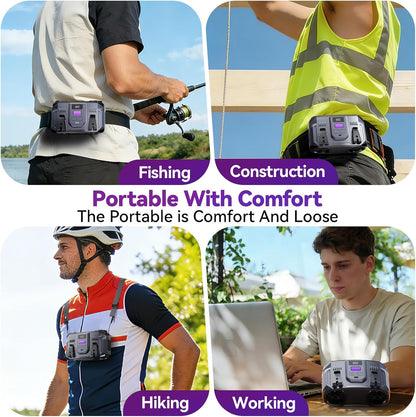 24000mAh Personal Waist Fan