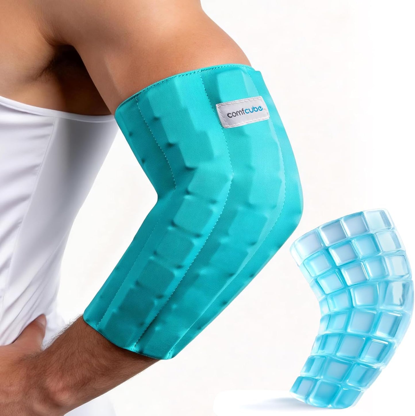 Ice Pack for Knee Pain Relief, 2 Hours Long Lasting Cold Pack for Knee Injuries, Cold Therapy Flexible Ice Pack Wrap for Knee Replacement Surgery, Swelling, ACL, Meniscus Tear